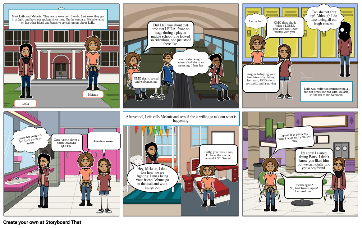 Conflict Resolution Skills Storyboard Par 761d8157