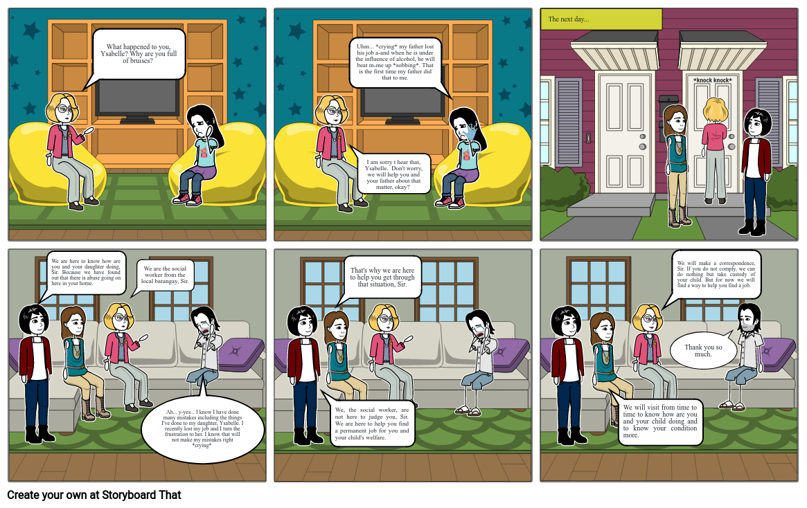 Social Work Storyboard by 76ff4e52