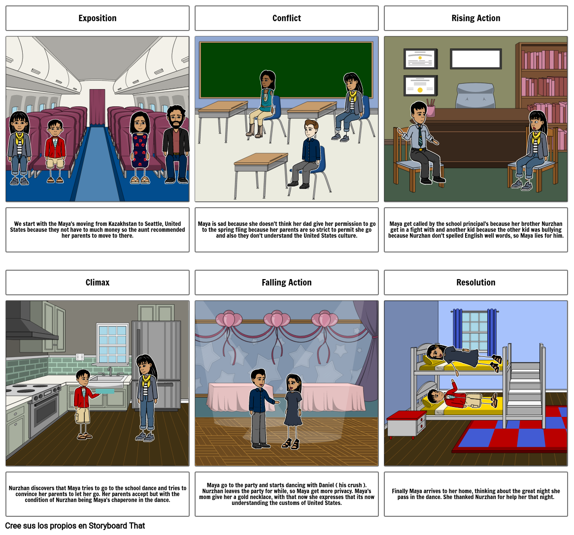 My Favorite Chaperone StoryBoard Saul Acosta Storyboard