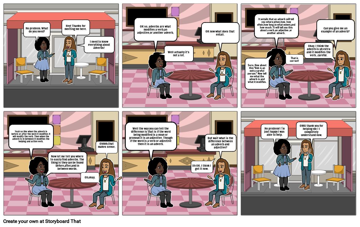 Adverbs Storyboard by 7778a7c4