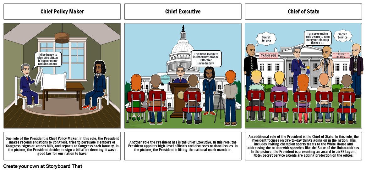 POTUS-Devan Storyboard por 77d34483