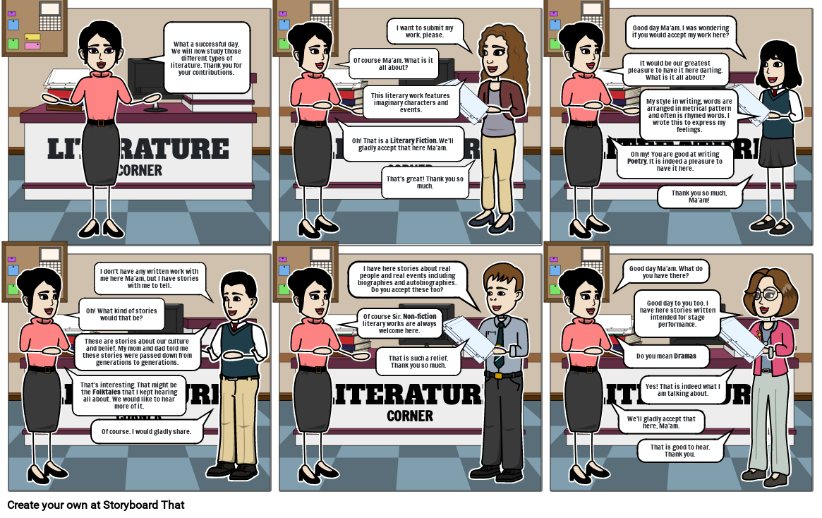 Form Of Literature Storyboard By 7939fb9f