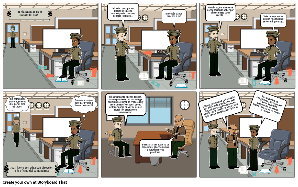 Conflicto Laboral Storyboard By 7a7f50b5