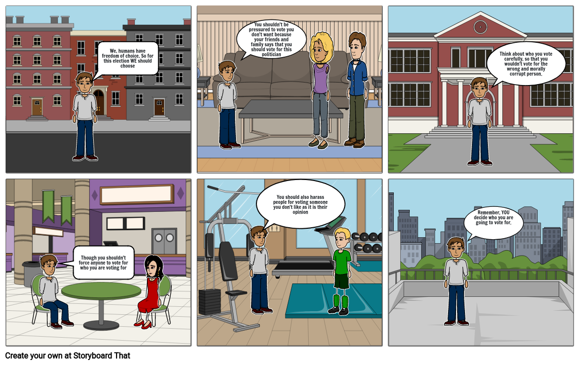 Comic Strip (Ethics) Storyboard by 7a8e34d3