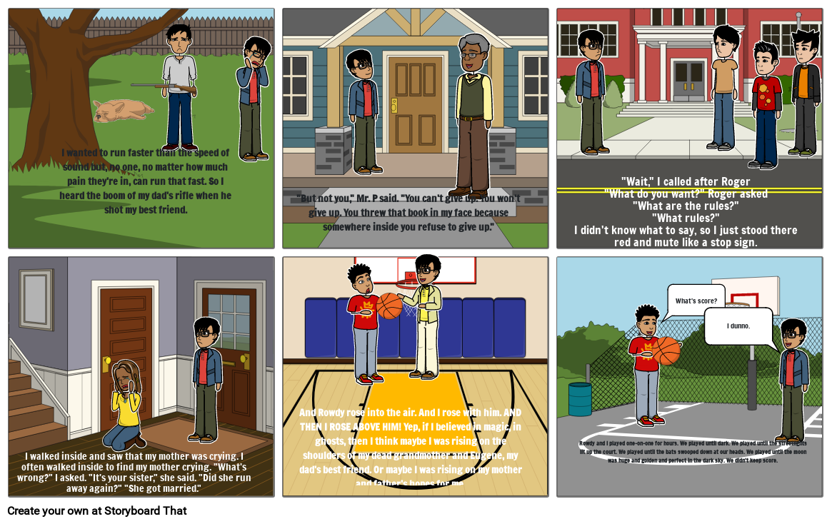 Literacy Project Storyboard by 7ac51c80