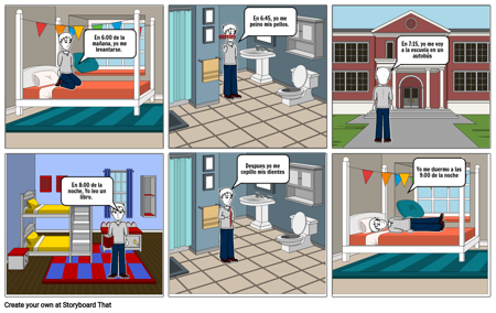 Daily routine- Zachary