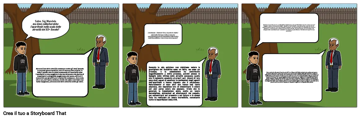 Intervista a Nelson Mandela