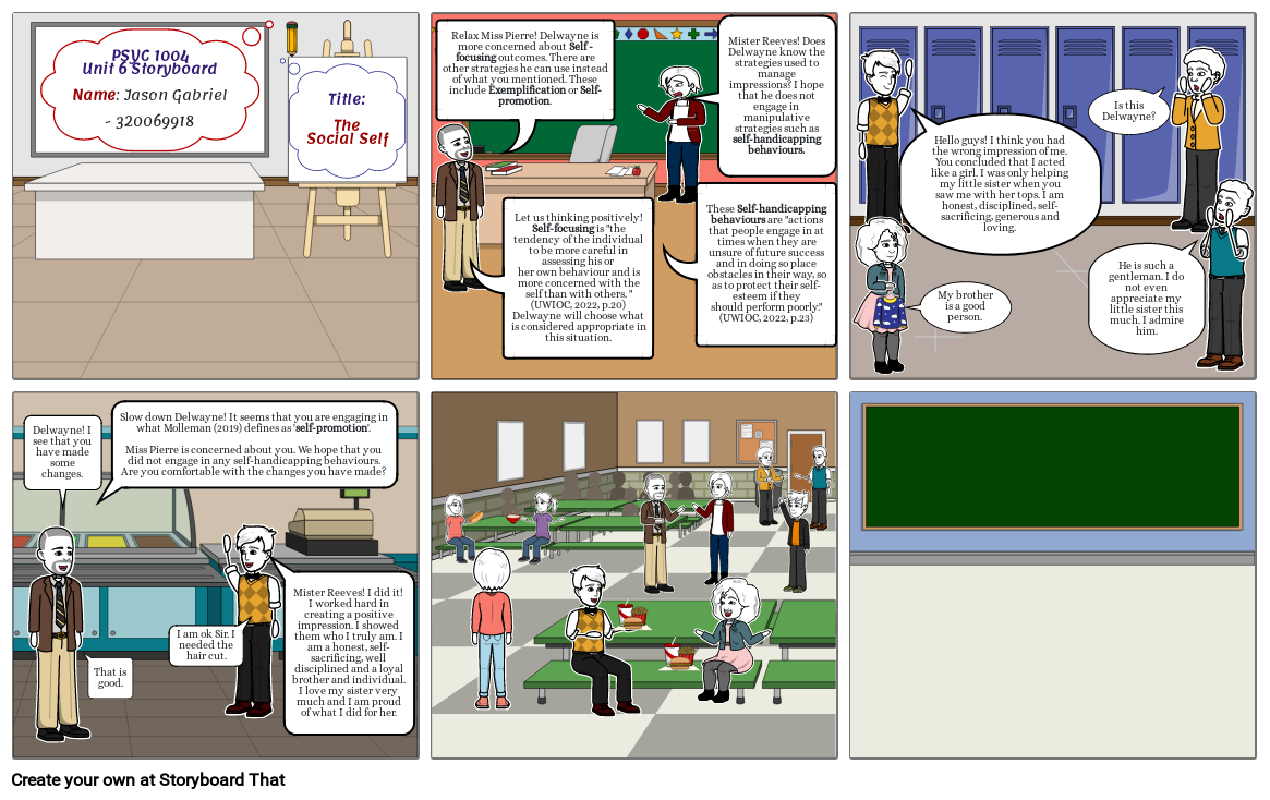 Social self Storyboard par 7bed58cb