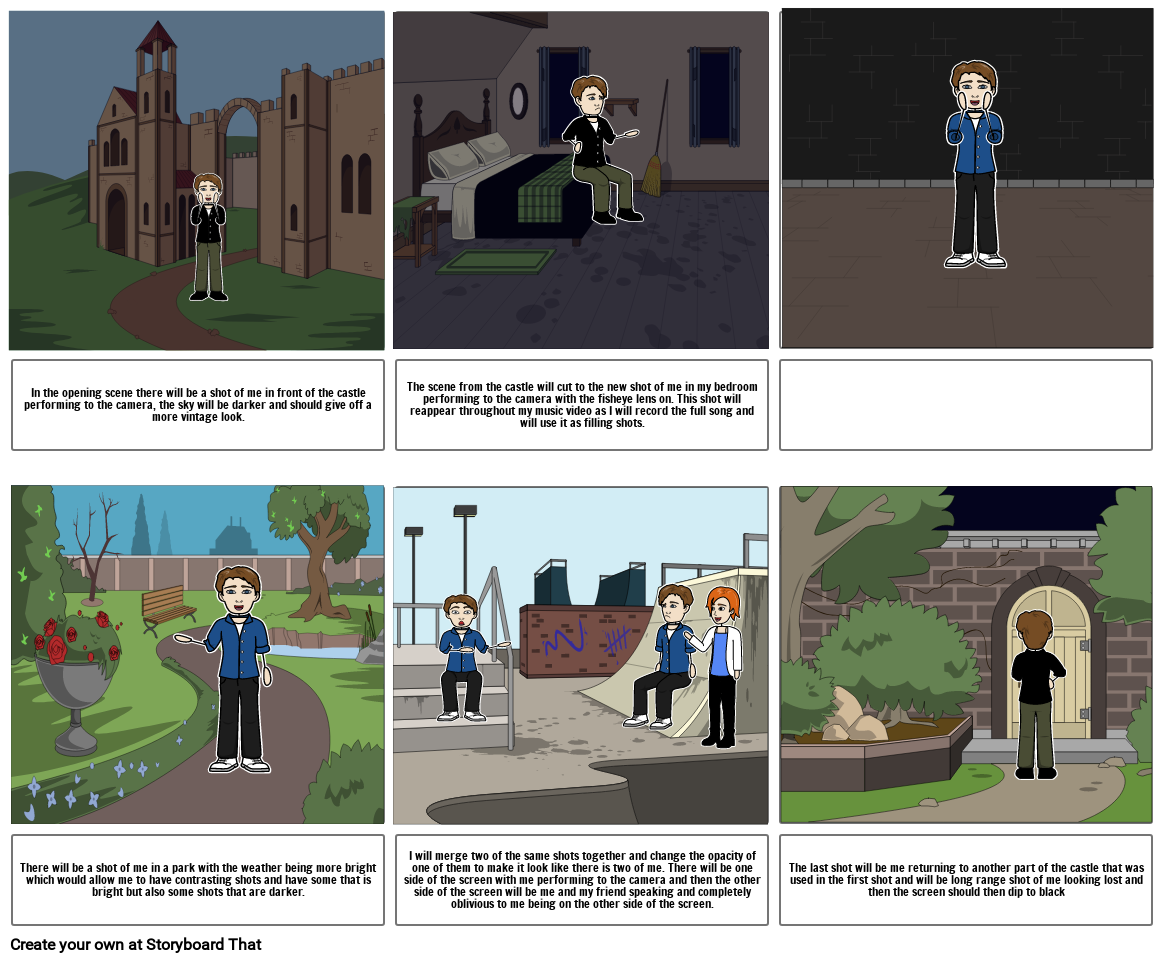 FMP Storyboard Storyboard by 7c234800