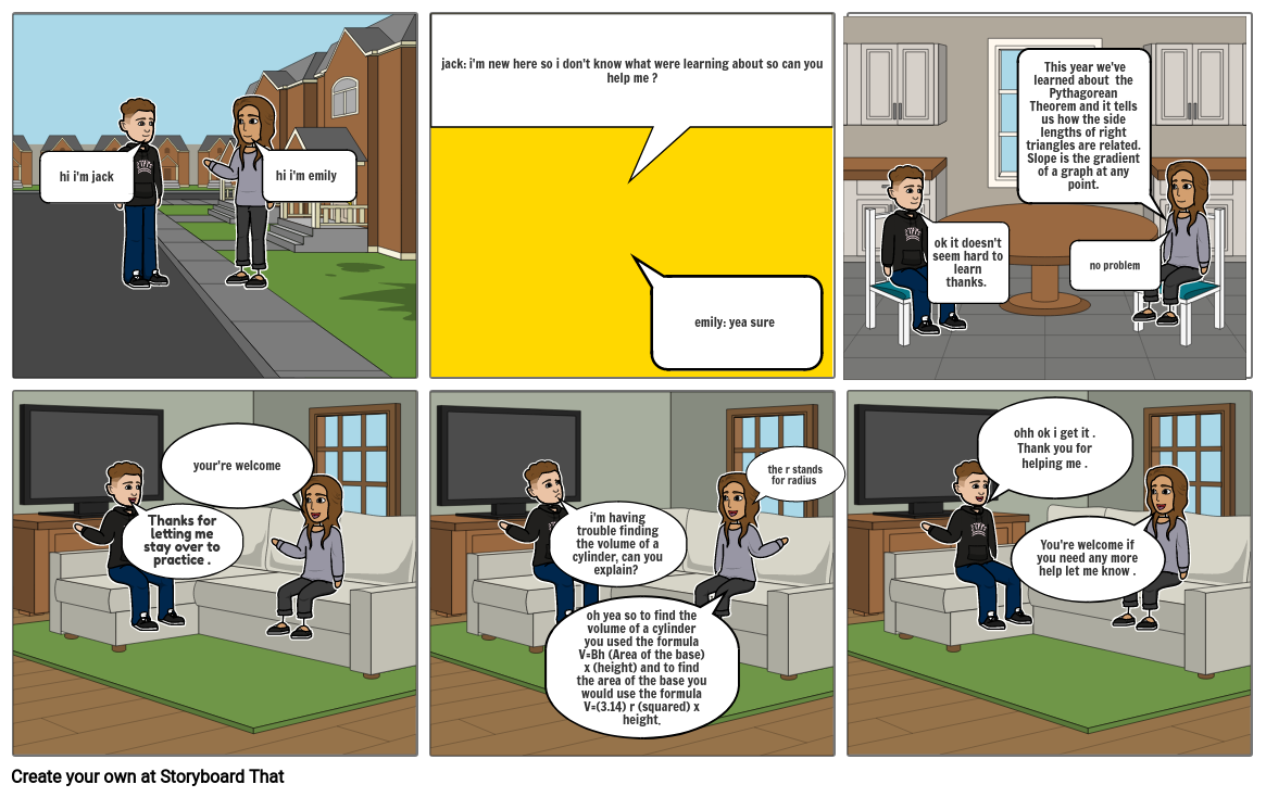 comic strip outline Storyboard by 7c7ad3b7