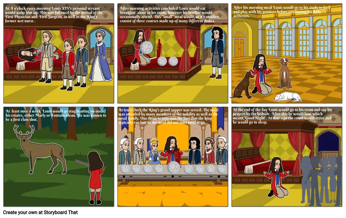 A Day in the Life of Louis XIV