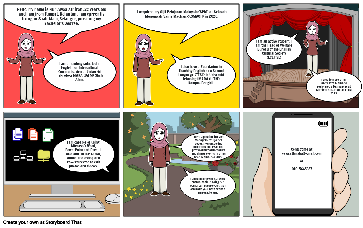 NUR ALYAA ATHIRAH BINTI MOHD ZAINURY_STORYBOARD RESUME