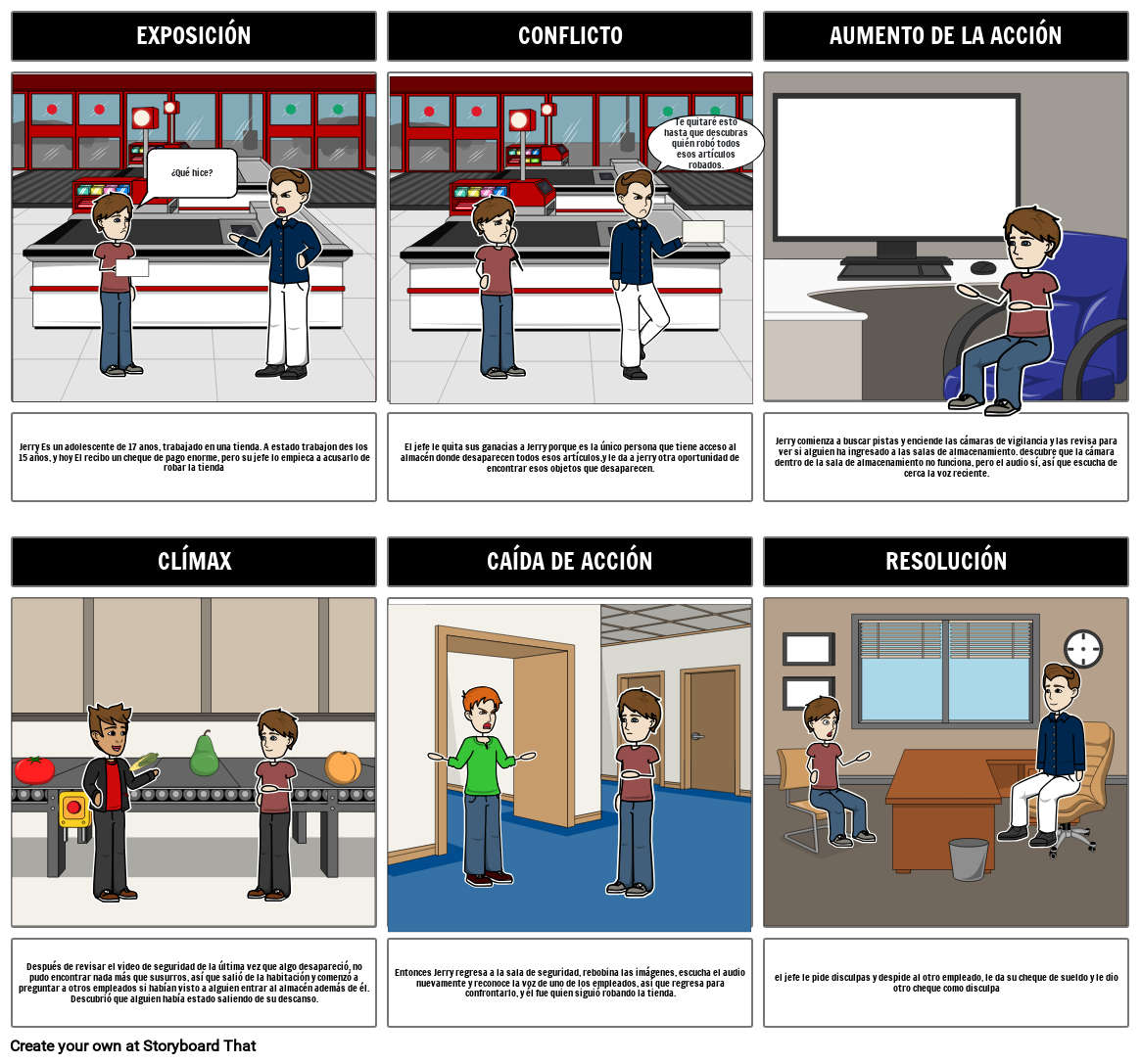 Story for Spanish for Herritage