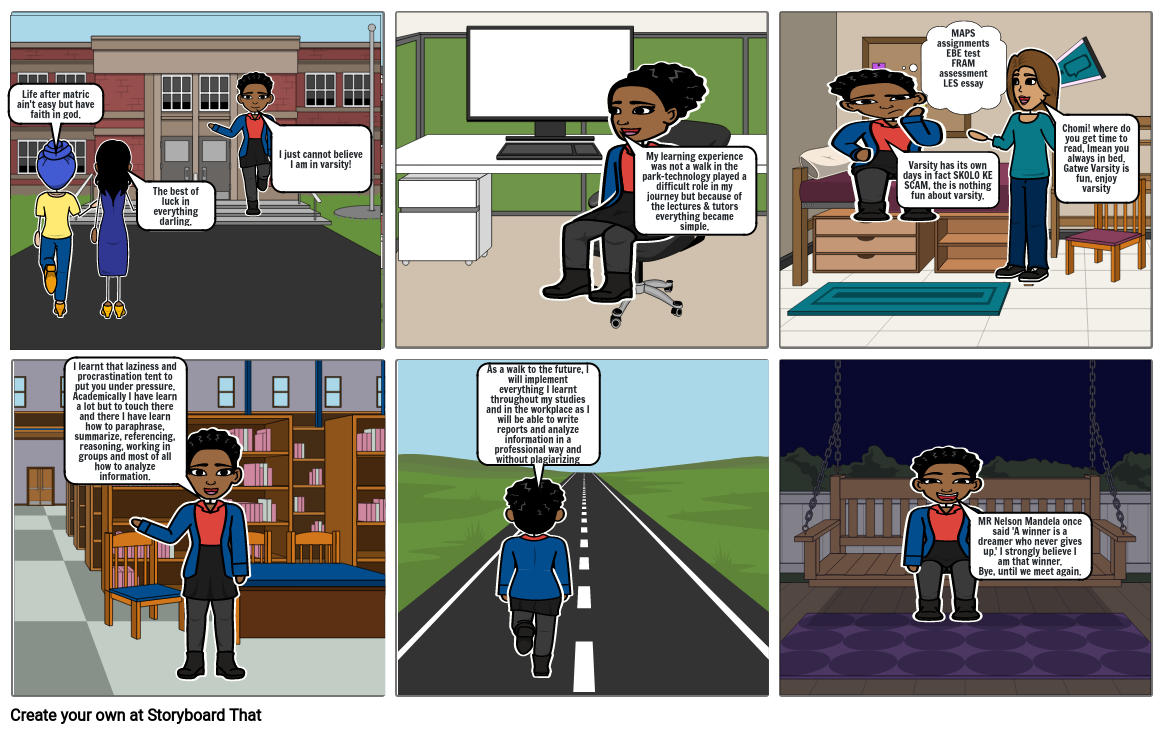 LES reflection Storyboard por 7d6894c9