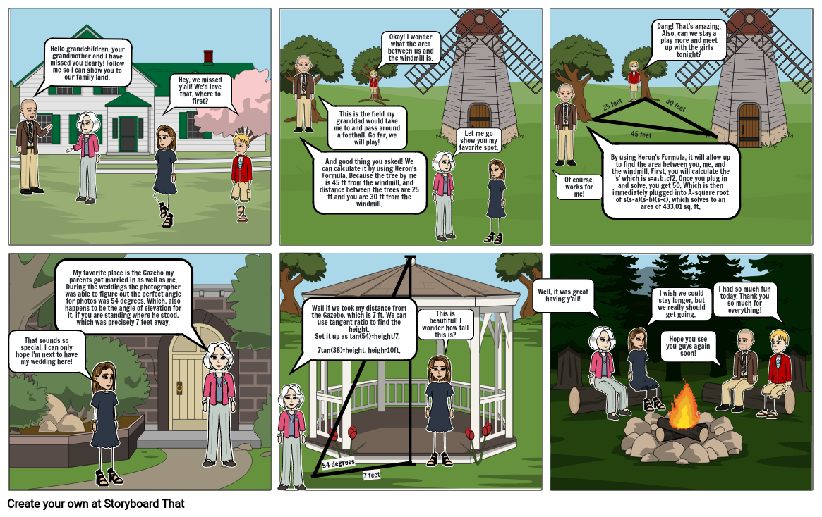 A Gazebo to Remember Storyboard por 7d6cc39a