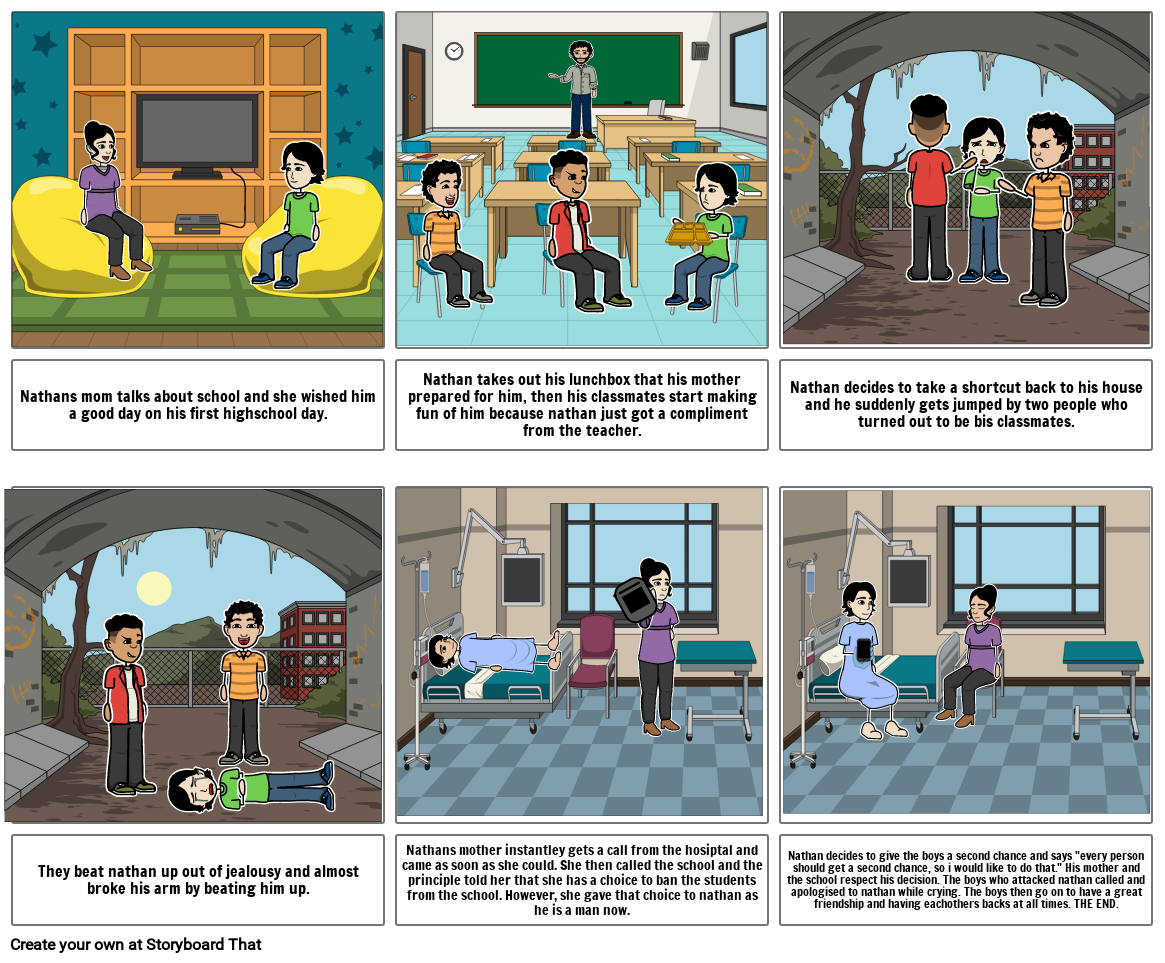 Short Story Storyboard By 7d8cf563