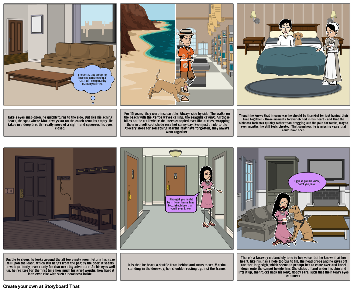 Jake by Jim Bartlett Storyboard by 7e4f42b8