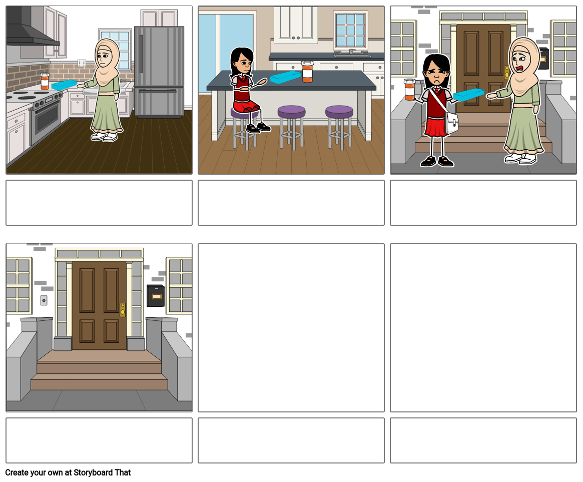 Tupperware Storyboard by 7ed514fb