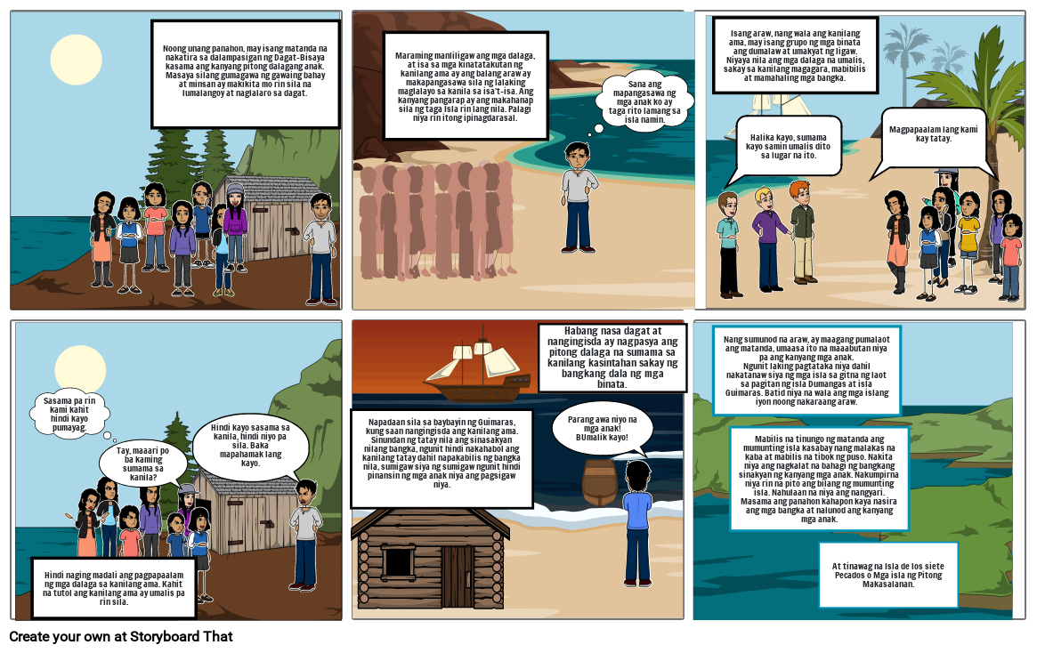 Ang Isla Ng Pitong Makasalanan Storyboard By 7f38154f 1204