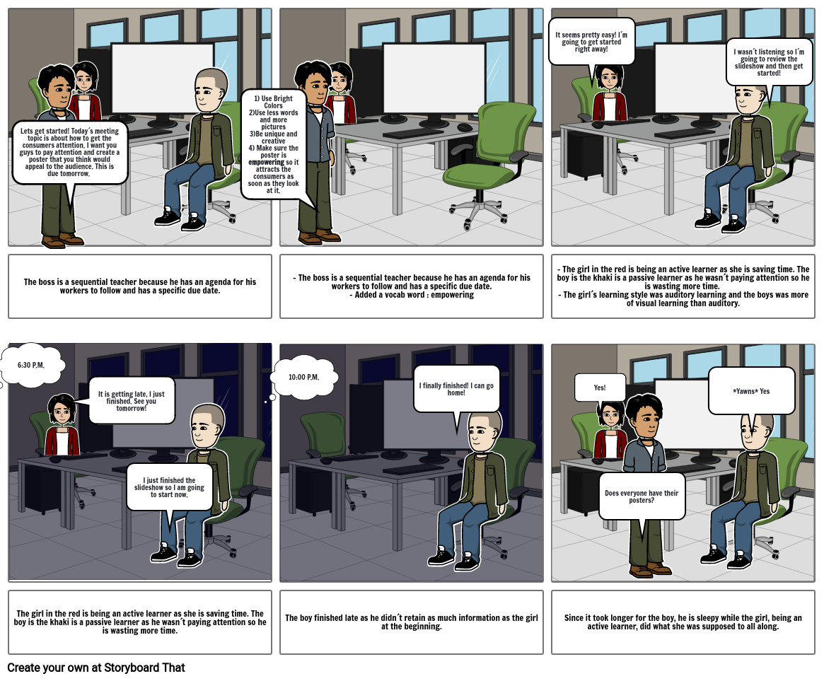 Note Taking Storyboard 3 Storyboard by 7f4afb90