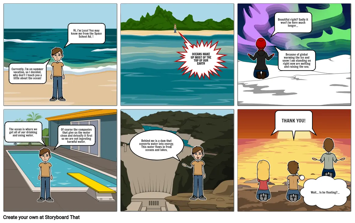 Ocean Story Board