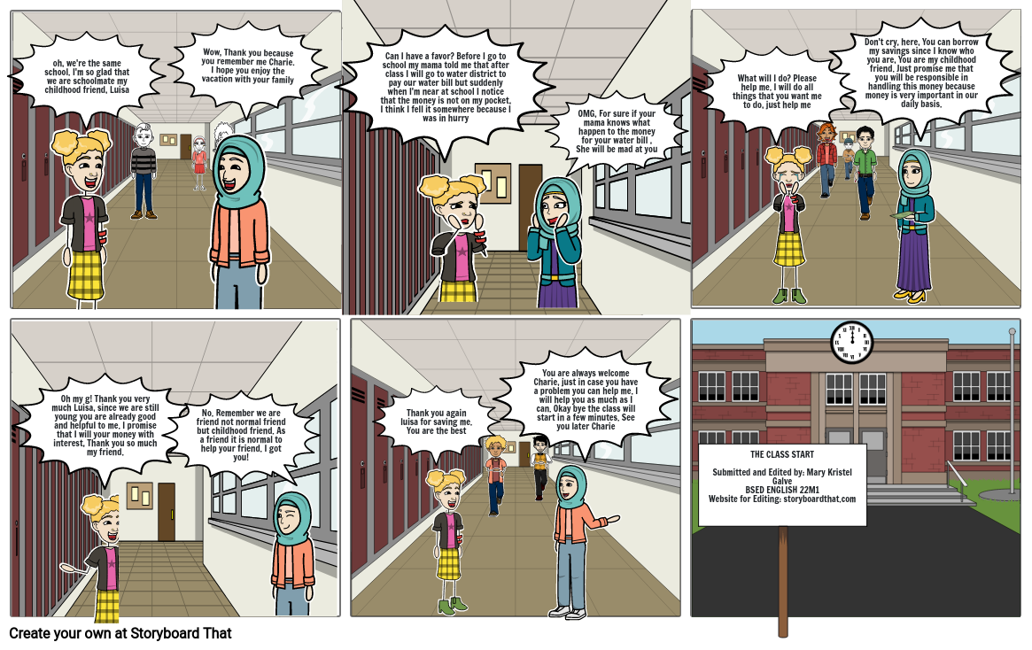 Comicstrip Storyboard by 7f5e7f30