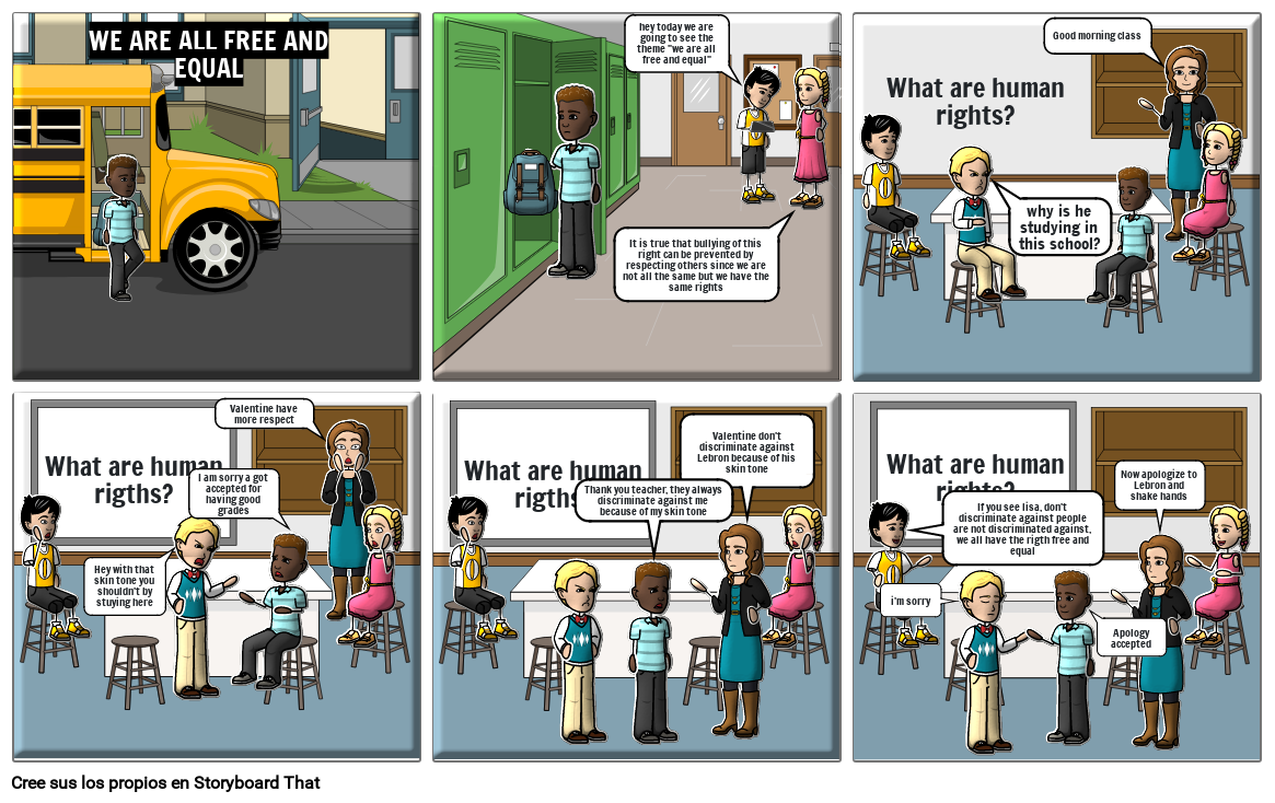 We are all free and equal Storyboard by 7fccb9f0