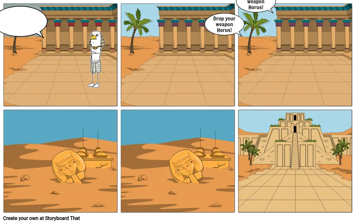 Egyptian mythology comic