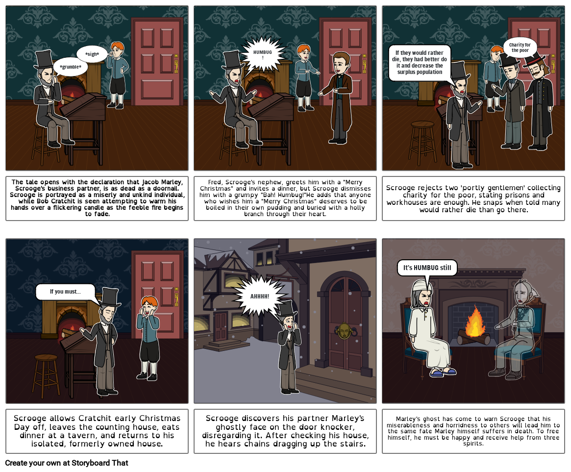 A CHRISTMAS CAROL  - STAVE 1