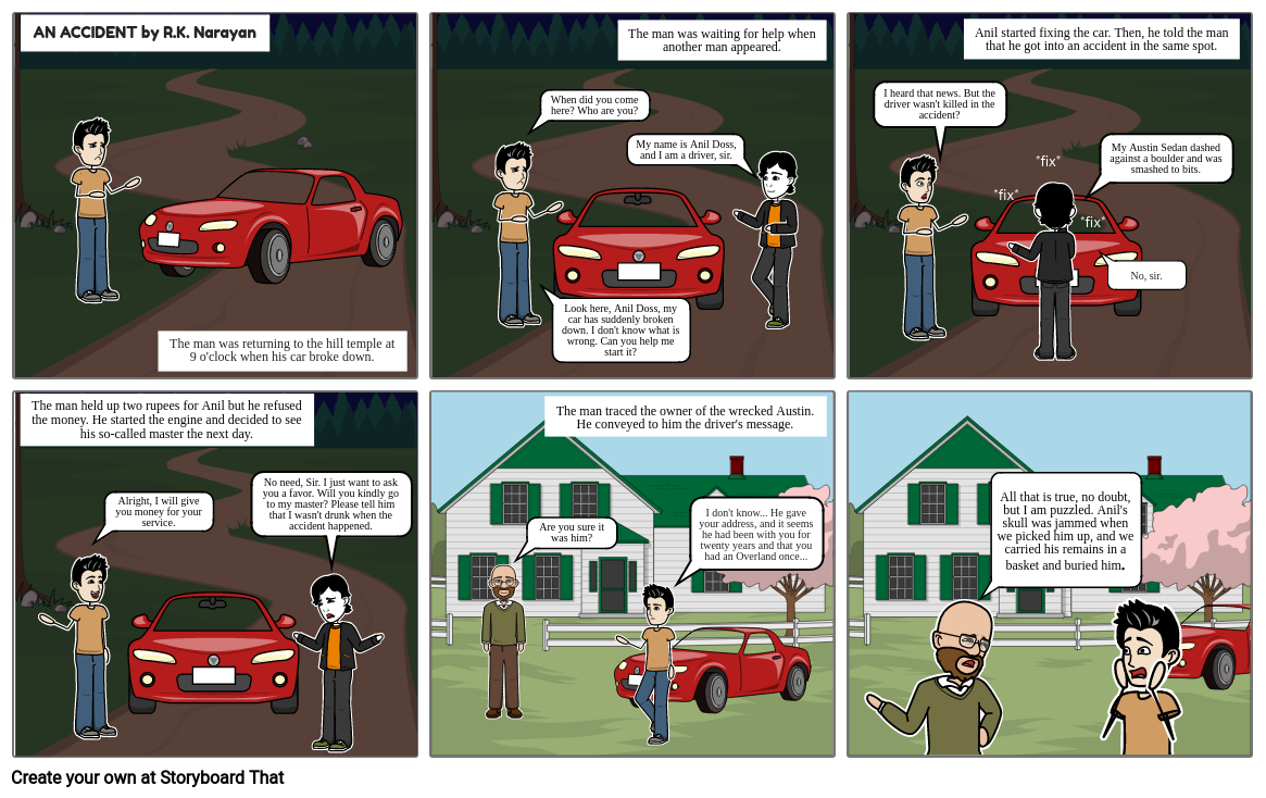 an accident Storyboard by 8086bf08