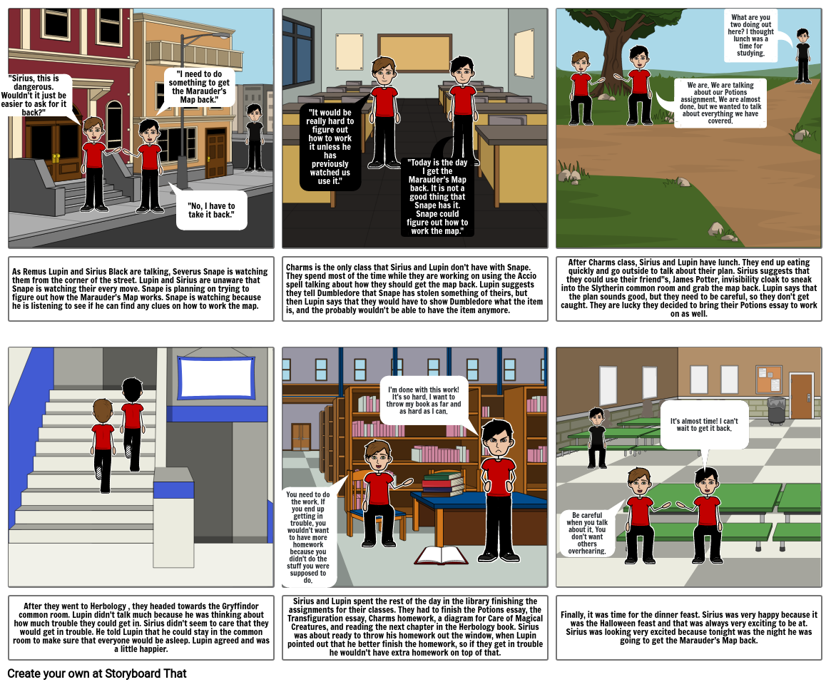 Archetype Assignment Storyboard by 808e853c