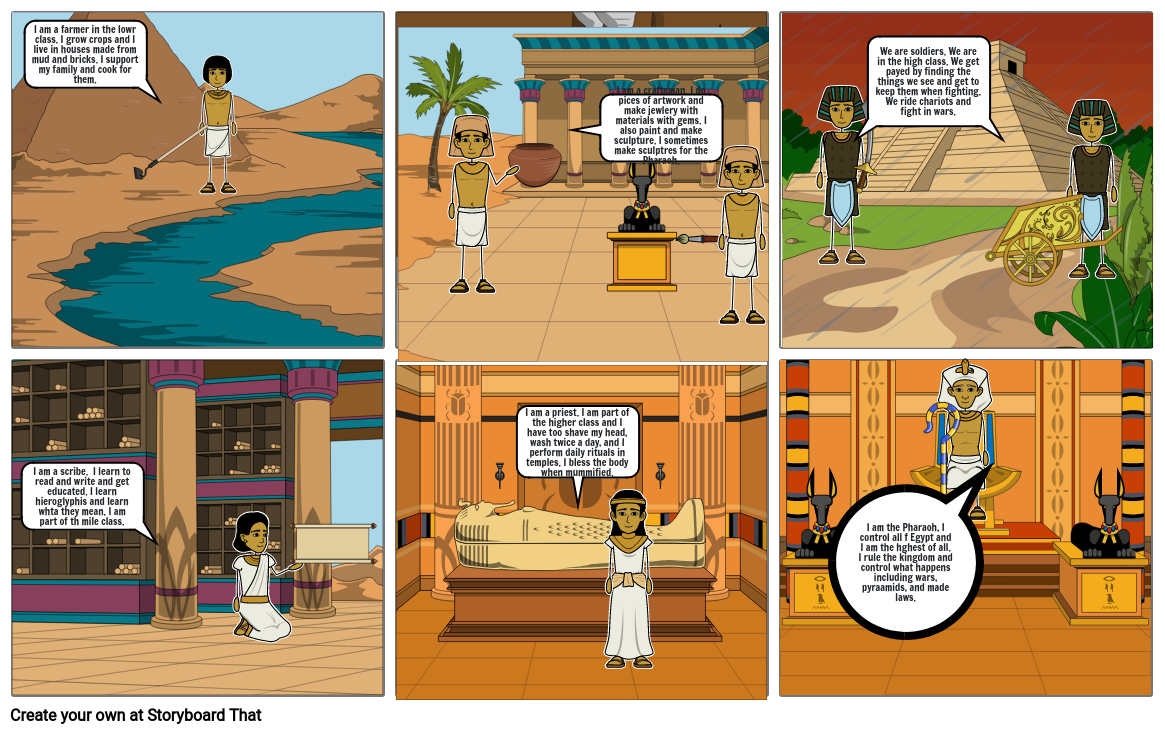 Ancient Egypt Storyboard By 8098fad4