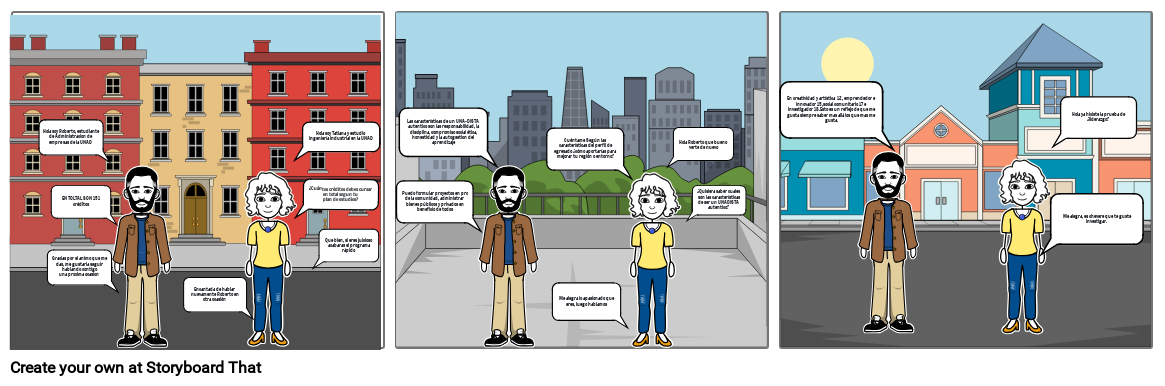 Storyboard Catedra Undista