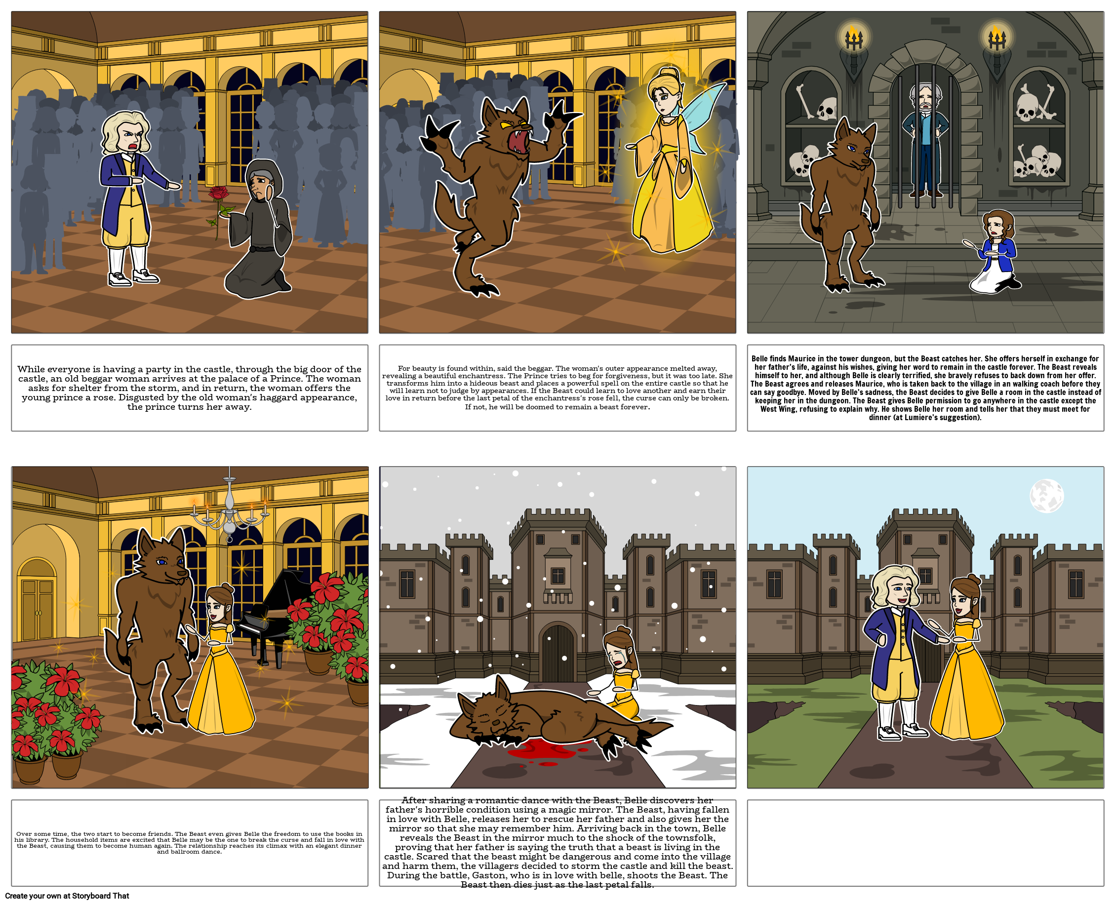 Unknown Story Storyboard por 8141f076