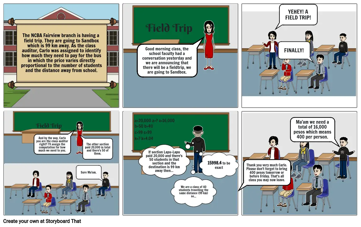 Math PETA 3rd Quarter Storyboard