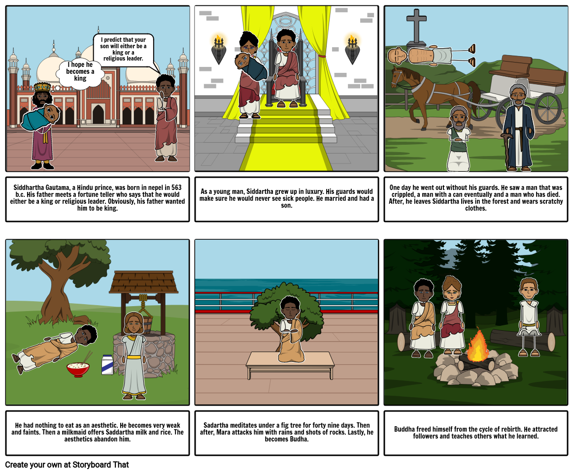 siddhartha Storyboard by 814a1f65