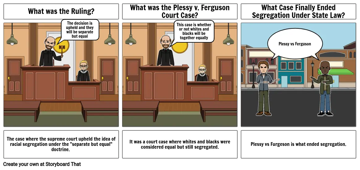 Plessy vs Ferguson