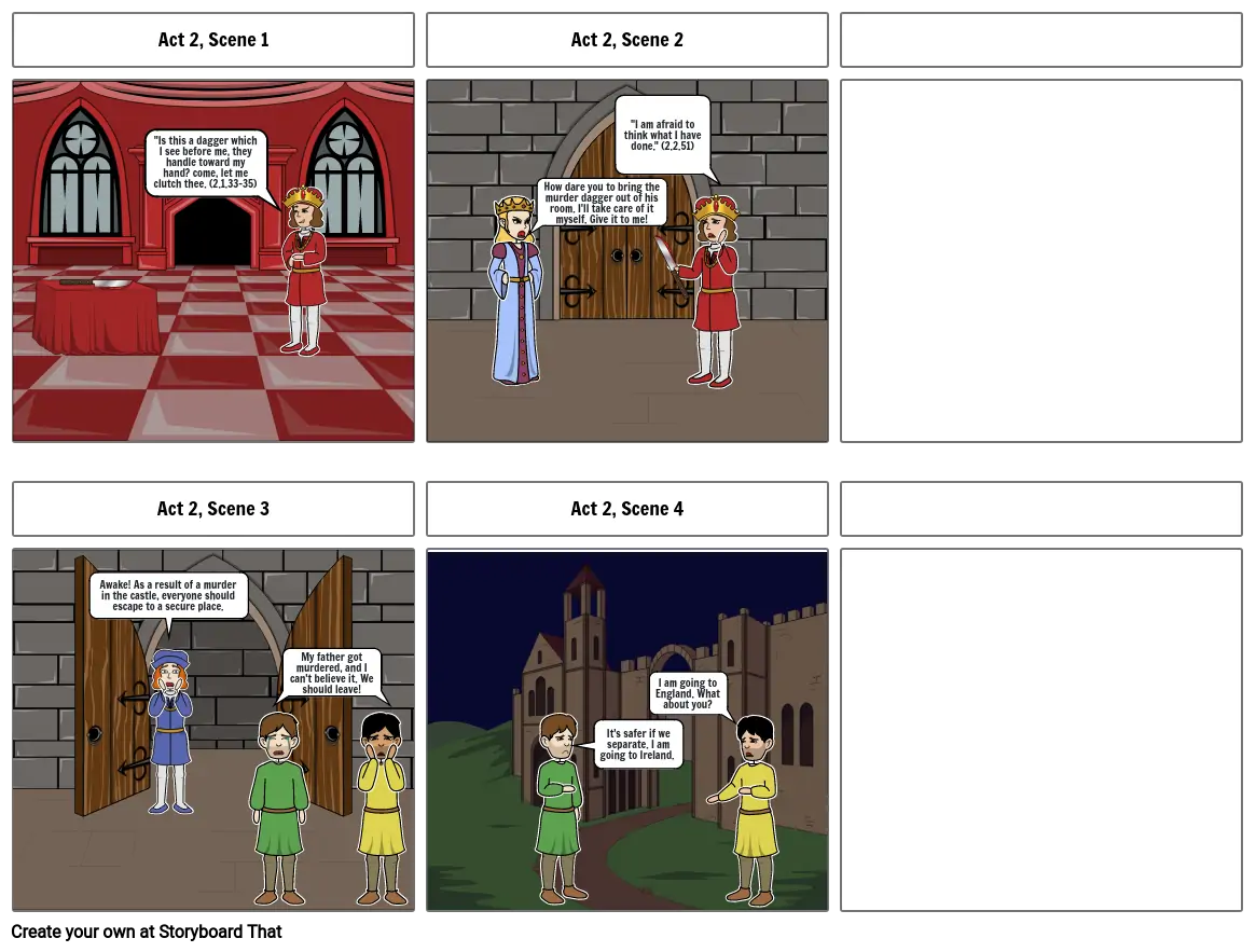 Act 2 Storyboard