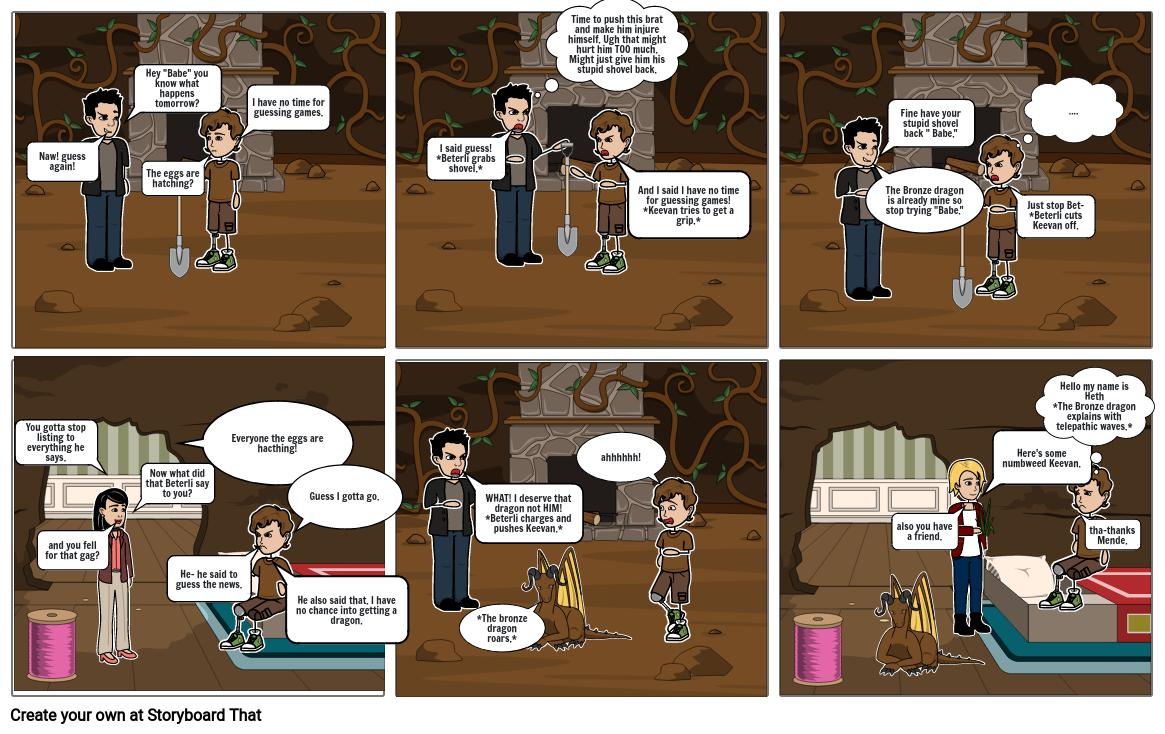 The smallest dragon boy rewrite Storyboard by 8210468d