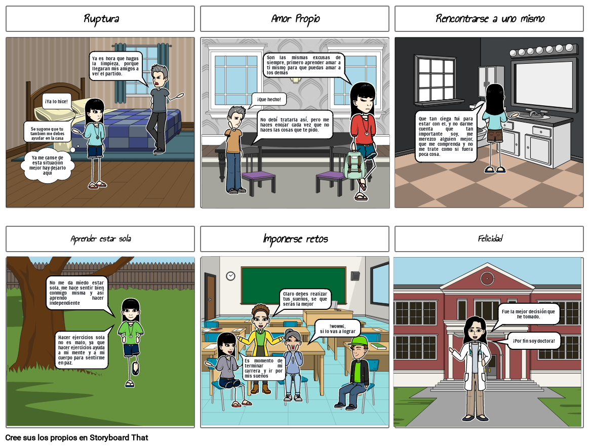 Estrategias De Apego Positivamente Storyboard By B