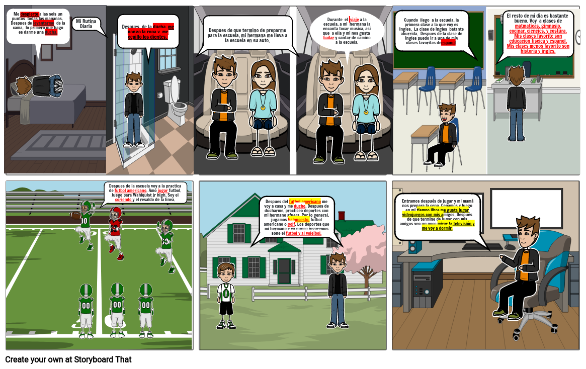 Unknown Story Storyboard por 8259b002