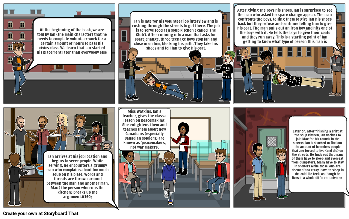 Language Library Book Assignment Storyboard por 826c2afe