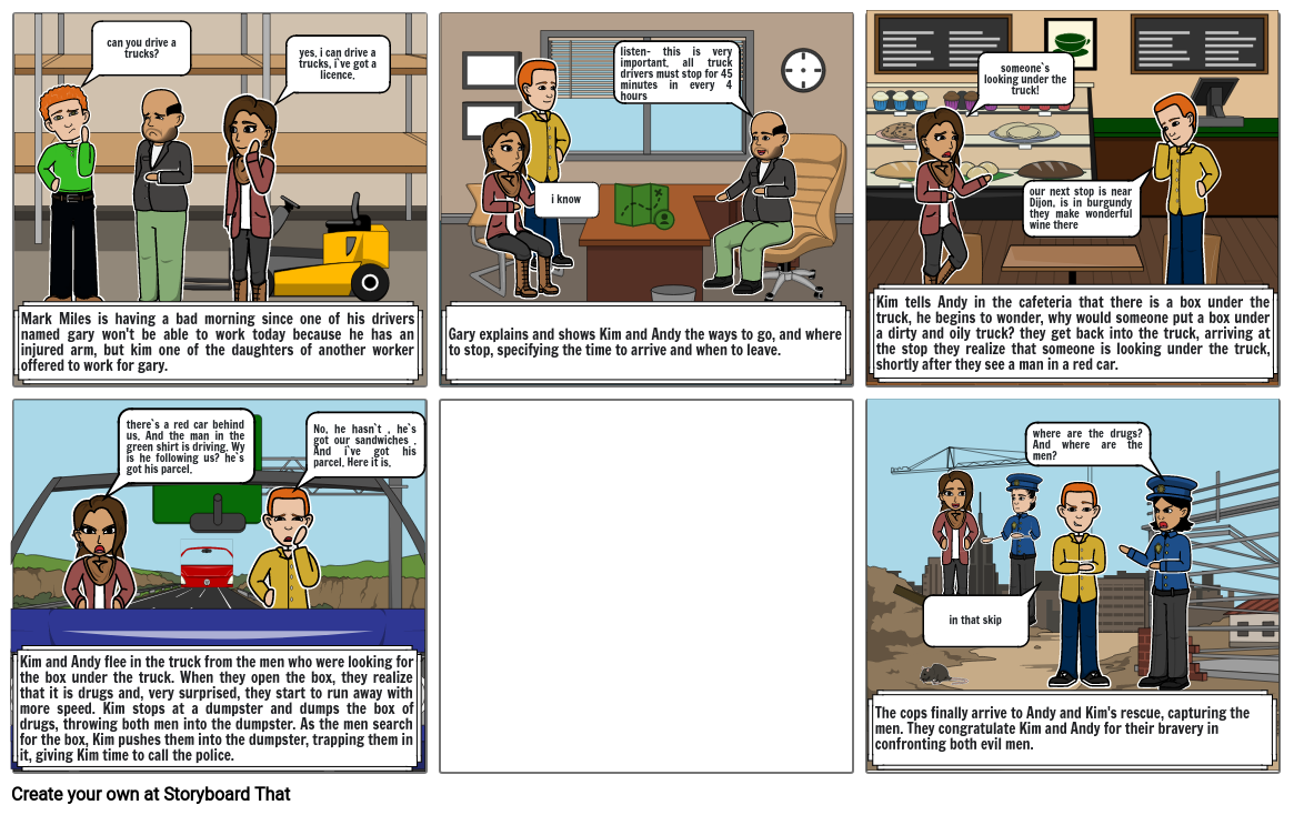 proyecto de ingles Storyboard por 82a71a6d