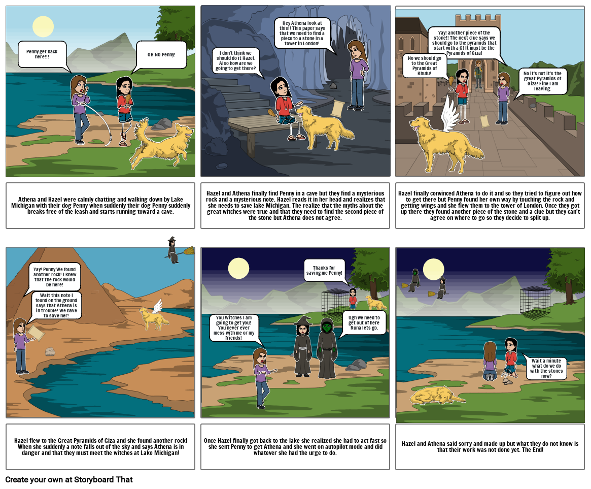 Fantasy Literacy Graphic Novel