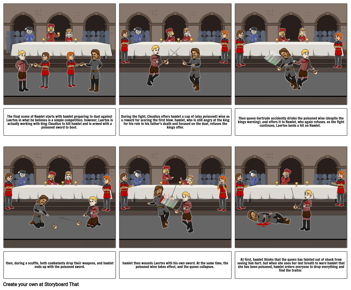 hamlet project Storyboard by 82d4be4f