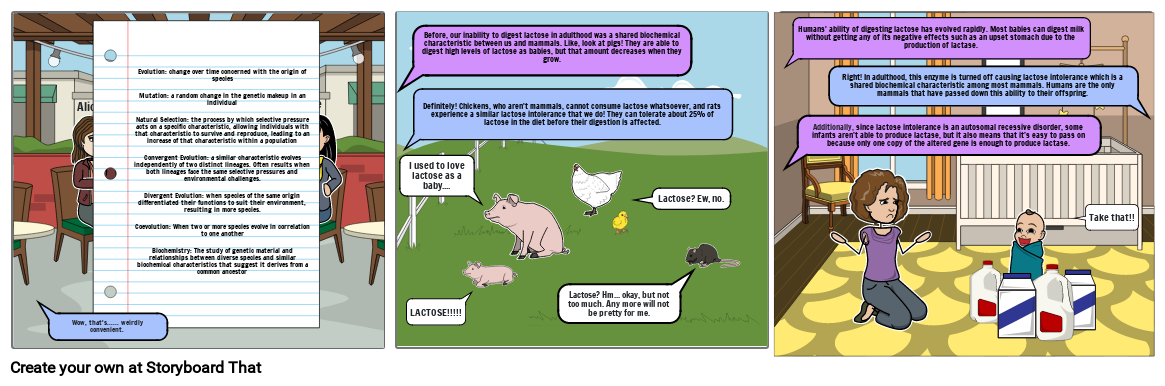 biology evolution comic strip