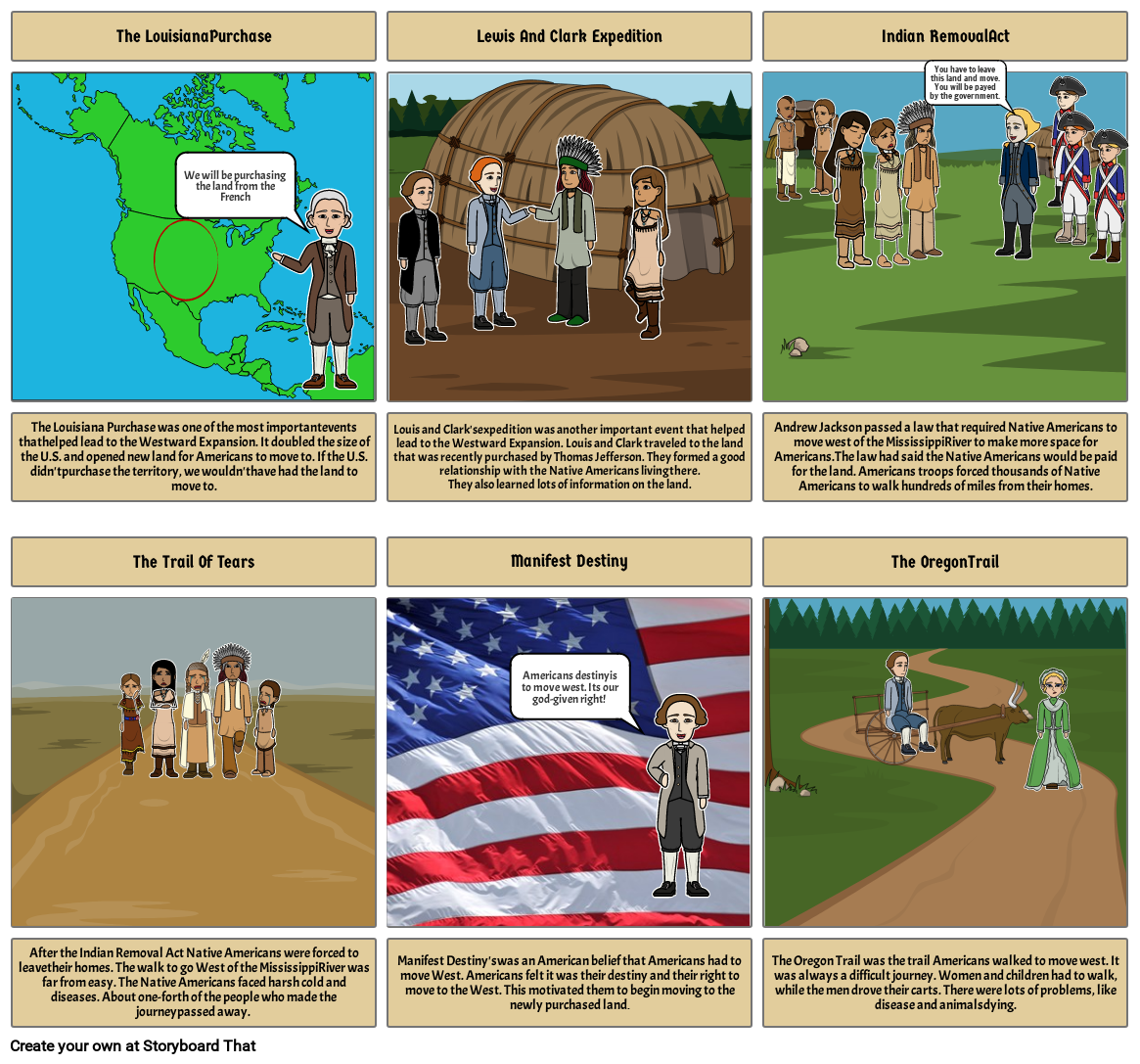 Lewis And Clark Expedition Storyboard By 835d3d75