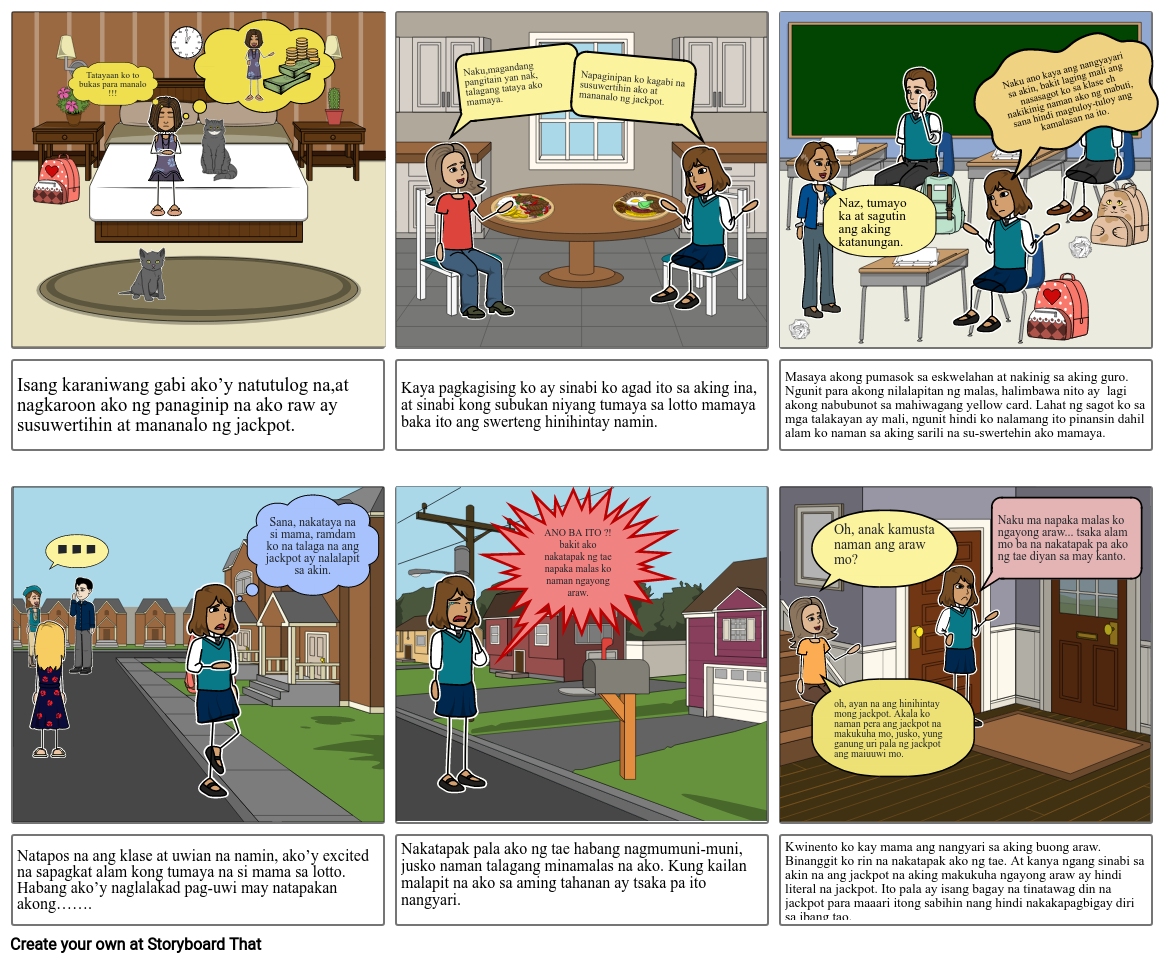 comic strip FILL Storyboard by 83870850