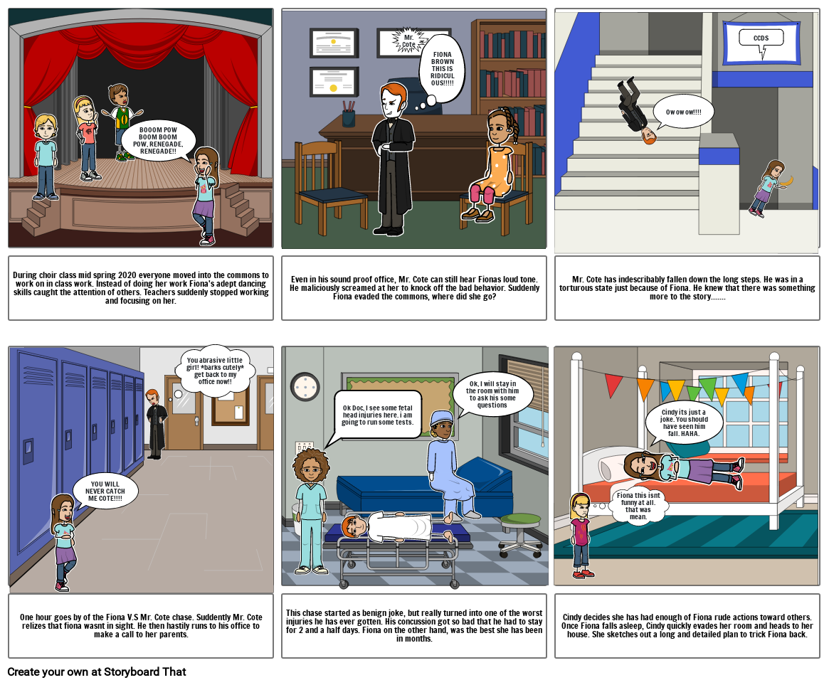 Unknown Story Storyboard por 8418fdc5