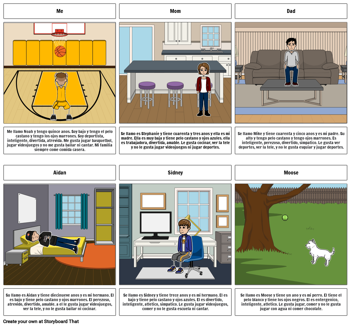 spanish-family-project-storyboard-by-843e4f45